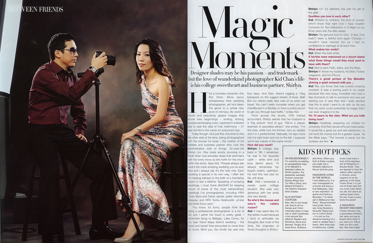 Harper's Bazaar: Magic Moments