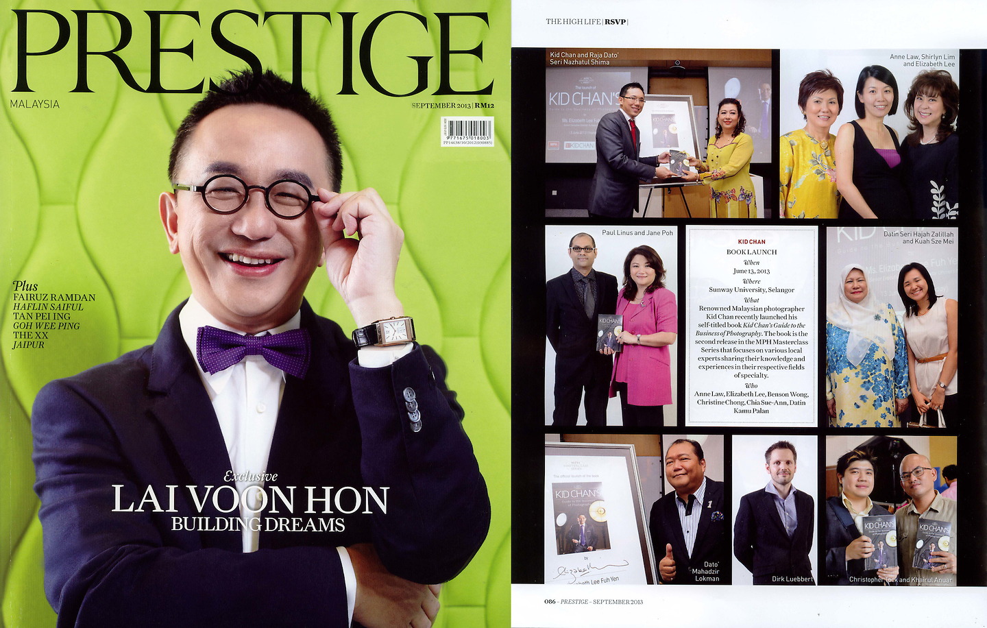 Prestige September 2013: Features Kid Chan
