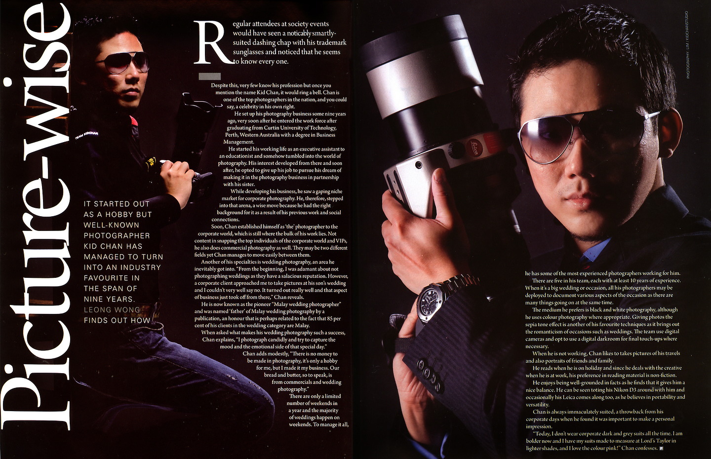 Prestige Malaysia: Kid Chan, 'Picture-wise', March 2009